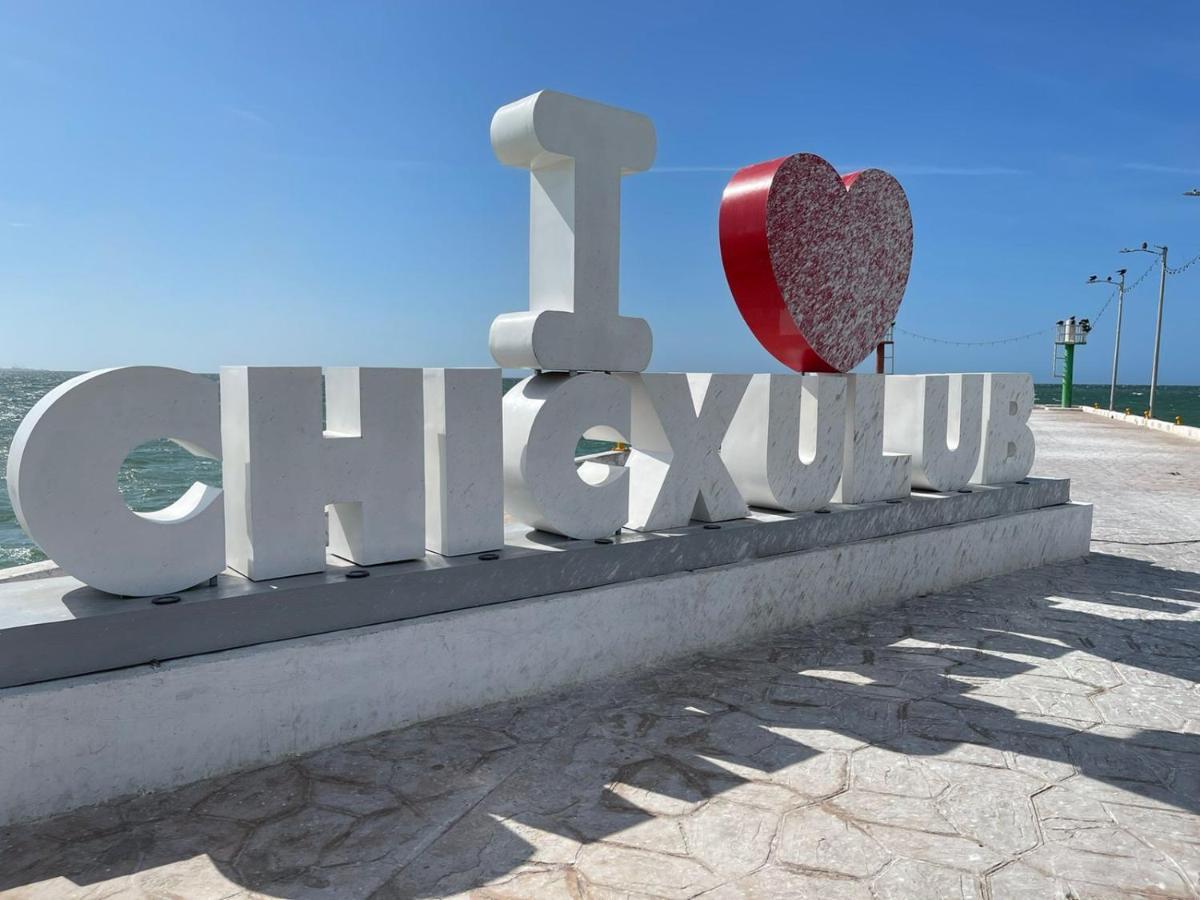 Villa Casa Con Piscina En Chixchulub A 100 M De La Playa à Pueblo Pueblo Chicxulub Extérieur photo