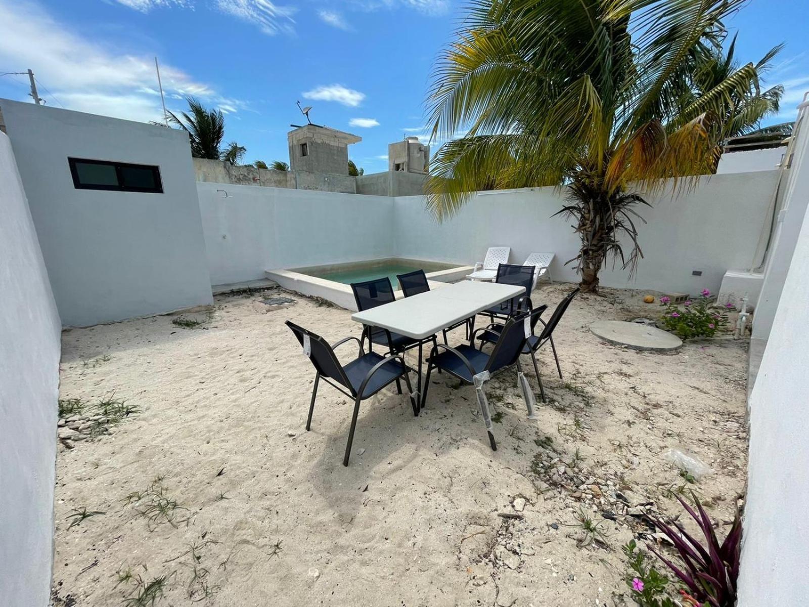 Villa Casa Con Piscina En Chixchulub A 100 M De La Playa à Pueblo Pueblo Chicxulub Extérieur photo