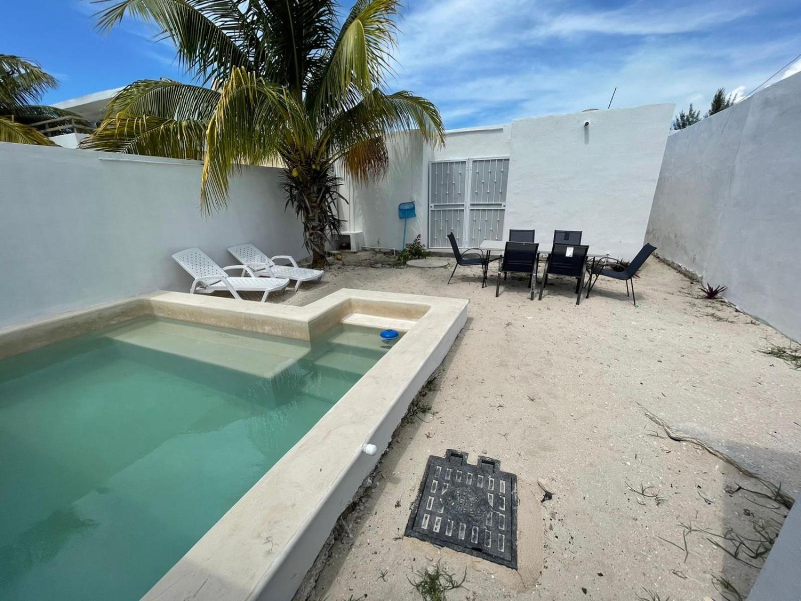 Villa Casa Con Piscina En Chixchulub A 100 M De La Playa à Pueblo Pueblo Chicxulub Extérieur photo
