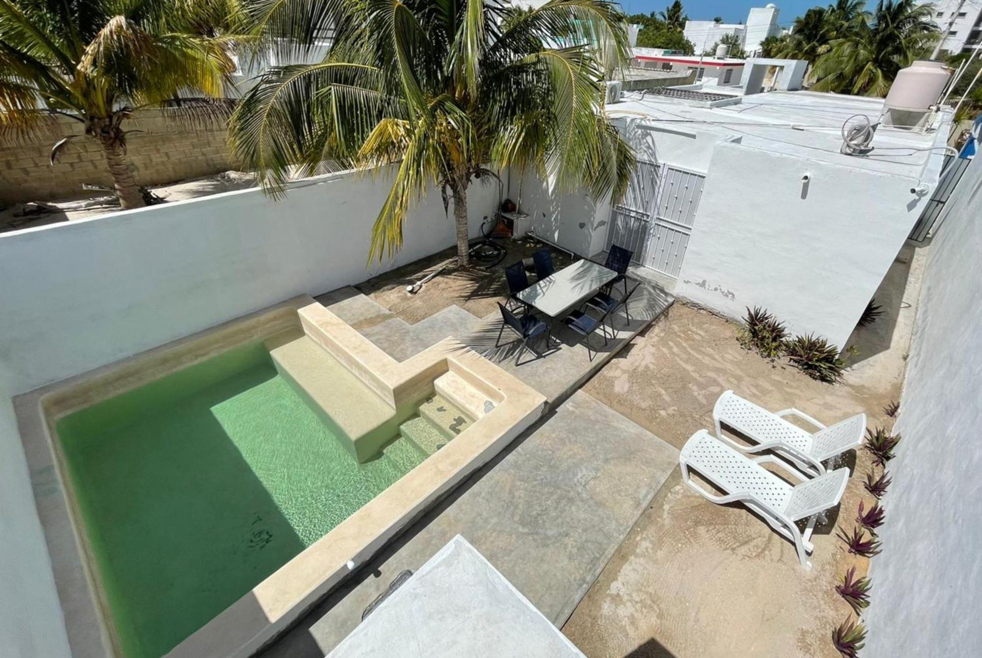 Villa Casa Con Piscina En Chixchulub A 100 M De La Playa à Pueblo Pueblo Chicxulub Extérieur photo